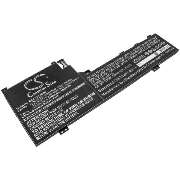 Аккумулятор для Lenovo Yoga S740 14, IdeaPad S740-14IIL (L19L4PD2) 3950mAh