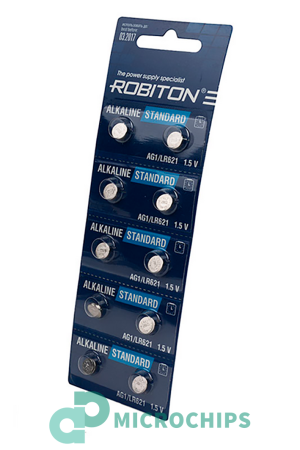 Батарейка Robiton AG1/LR621 10BP
