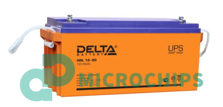 Аккумулятор Delta HRL 12-80 (AGM, 80Ah)