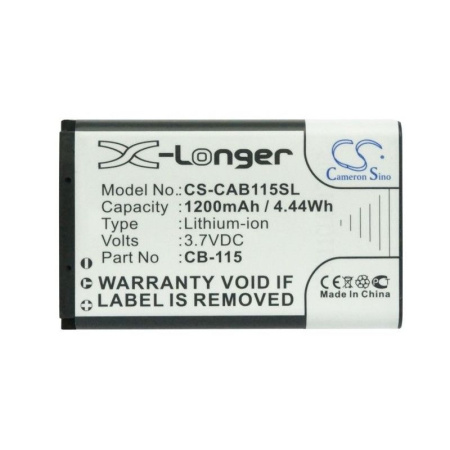 Аккумулятор для Caterpillar CAT B100 (CB-115) 1200mah