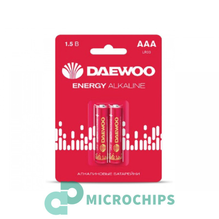 Батарейка Daewoo Energy LR03/AAA 2BP