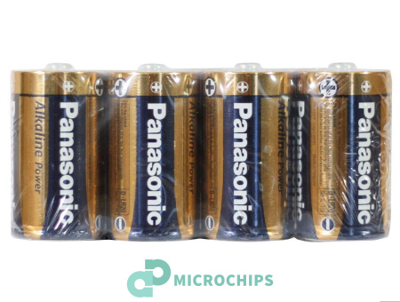 Батарейка Panasonic Alkaline Power LR20/D 4S