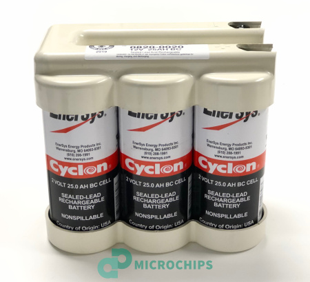 Купить Аккумулятор EnerSys Cyclon 0820-0020 (AGM, 25Ah, 12V) Аккумулятор EnerSys Cyclon 0820-0020 (AGM, 25Ah, 12V)