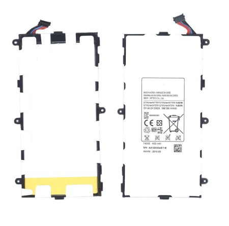 Аккумуляторная батарея T4000E для Samsung Galaxy Tab 3 70, 3.7В, 14.8Wh