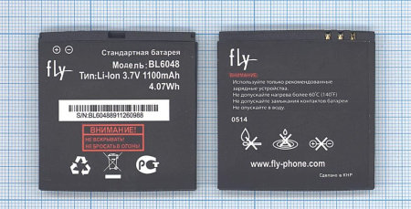 Аккумулятор BL6048 для Fly
