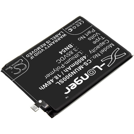 Аккумулятор для Xiaomi Redmi 10X 4G, Note 9 (BN54) 4800mah