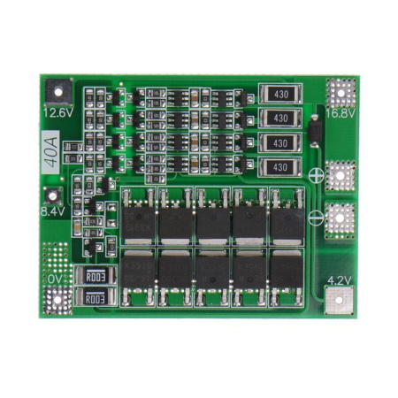Плата защиты DIY More 4S (14.8V, 40A) Плата защиты DIY More 4S (14.8V, 40A)