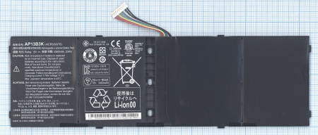 Аккумулятор (батарея) AP13B3K для ноутбука Acer Aspire V7-482, 15V, 3500mAh (оригинал)