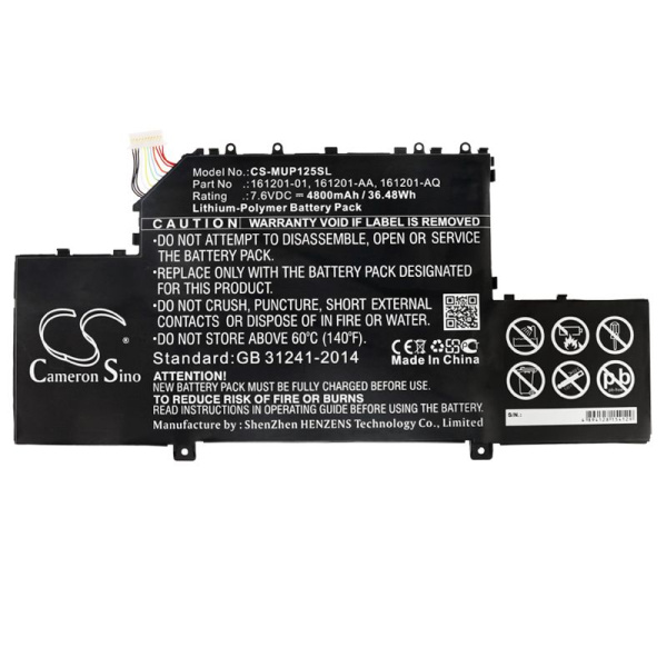 Аккумулятор для Xiaomi Mi Air 12.5 (R10B01W) 4800mah