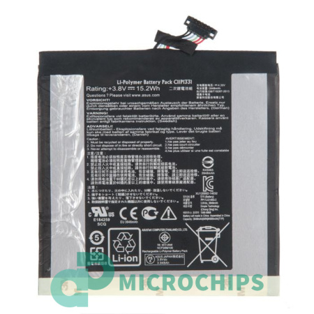 Аккумуляторная батарея C11P1412 для Asus Fonepad 7 (FE171MG, FE171CG), 3.8В, 3900мАч