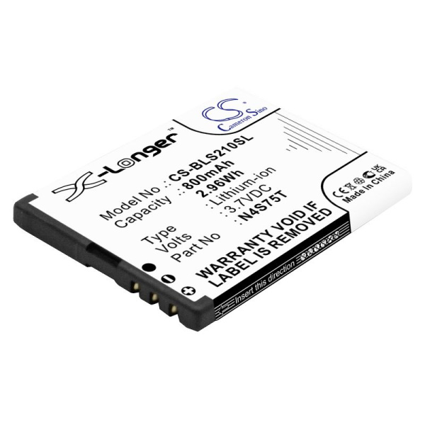 Аккумулятор для Binatone SM800, AEG Voxtel M320, BLU Deejay II (N4S75T) 800mah