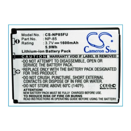 Купить Аккумулятор для FujiFilm FinePix SL240, Toshiba Camileo X200 (NP-85) 1600mAh Аккумулятор для FujiFilm FinePix SL240, Toshiba Camileo X200 (NP-85) 1600mAh