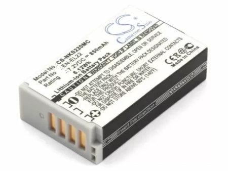 Аккумулятор CameronSino CS-NKS220MC для Nikon 1 J4, S2 (EN-EL22)