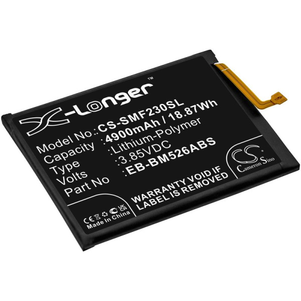 Купить Аккумулятор для Samsung Galaxy M23, M33, M52 (EB-BM526ABS) 4900mAh Аккумулятор для Samsung Galaxy M23, M33, M52 (EB-BM526ABS) 4900mAh