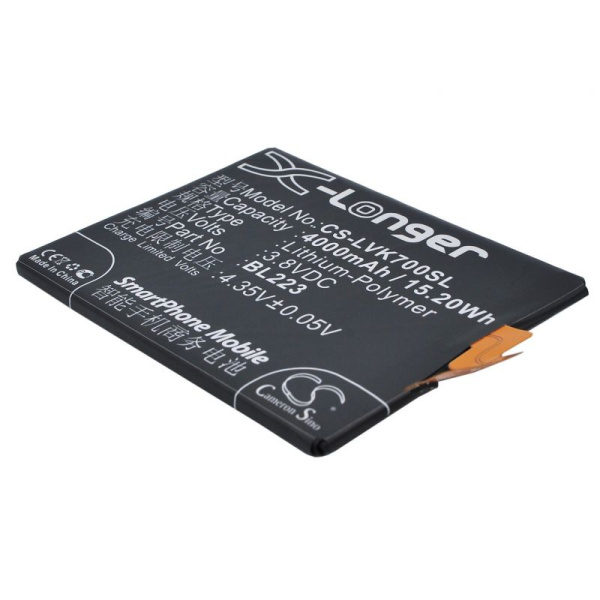 Аккумулятор для Lenovo K920 Vibe Z2 Pro 4000mah