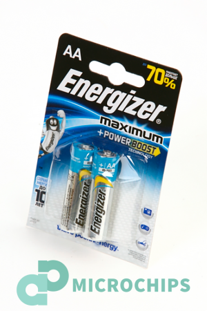 Батарейка Energizer Maximum+Power Boost LR6/AA 2BP