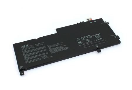 Аккумулятор (батарея) C41N1809 для ноутбука Asus ZenBook Flip 15 UX562, 15.4V, 3700mAh, Li-pol, черный (оригинал)