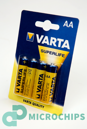 Купить Батарейка Varta Superlife R6R6/AA 4BP Батарейка Varta Superlife R6R6/AA 4BP