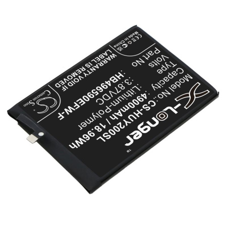Аккумулятор для Huawei Honor Play 20, Changwan 20 (HB496590EFW-F) 4900mah