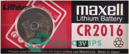 Батарейка Maxell CR2016
