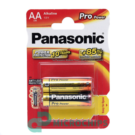 Батарейка Panasonic Pro Power LR6/AA 2BP