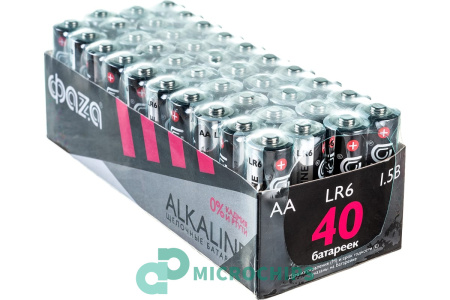 Батарейка ФАZА LR6/AA 40BP