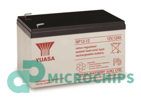 Аккумулятор Yuasa NP 12-12 (AGM, 12Ah)
