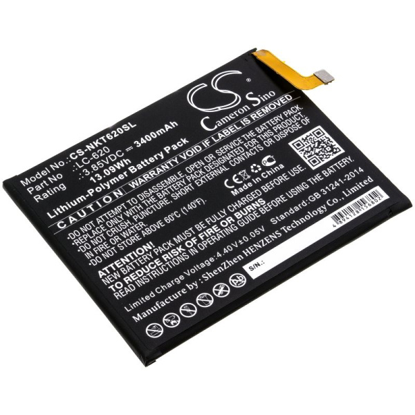 Аккумулятор для NOKIA 6.2 (LC-620) 3400mah