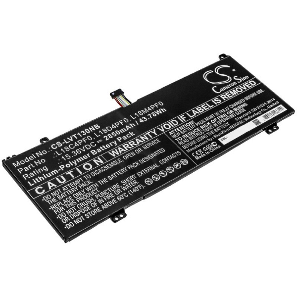 Аккумулятор для Lenovo ThinkBook 13s, ThinkBook 14s серии (L18C4PF0) 2850mAh