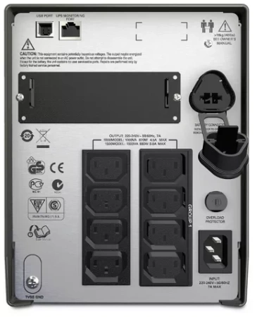 Источник бесперебойного питания APC Smart-UPS 1000VA