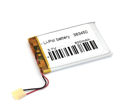 Аккумулятор OEM 383450 (Li-Pol, 800mAh, 3.7V)