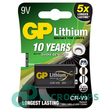 Батарейка GP Lithium CR-V9 1BP