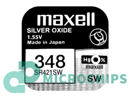 Батарейка Maxell SR421SW (348)