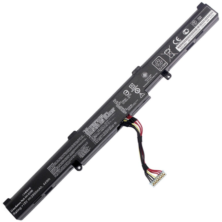 Аккумулятор (батарея) для ноутбука Asus X450J (A41-X550E) 2950mAh, 15V (оригинал)