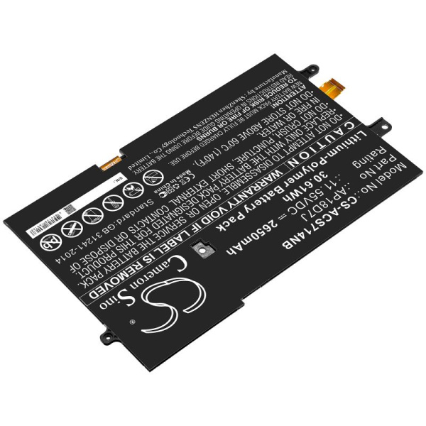 Аккумулятор для Acer SWIFT 7 SF714 серий (2019) (AP18D7J) 2650mAh