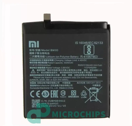Аккумулятор BM3D для Xiaomi Mi 8 SE, 3.85В, 3020мАч