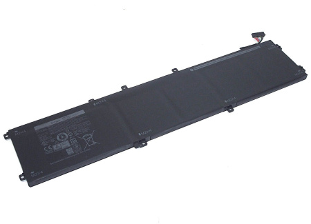 Аккумулятор (батарея) 4GVGH для ноутбука Dell XPS 15 (9550) 11.4B, 84Vтч (оригинал)