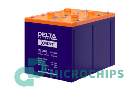 Аккумулятор Delta XPERT STC 2000 (AGM, 2000Ah)
