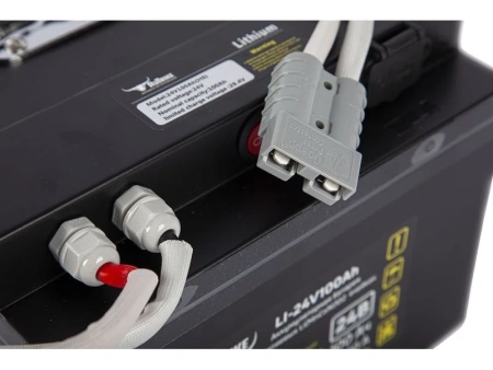 Тяговый аккумулятор RuTrike 24V100A/H (Li(MnCoNi)O2, 100Ah, 24V)