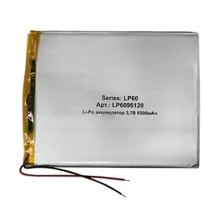 Аккумулятор OEM 6095120 (Li-Pol, 8500mAh, 3.7V) Аккумулятор OEM 6095120 (Li-Pol, 8500mAh, 3.7V)