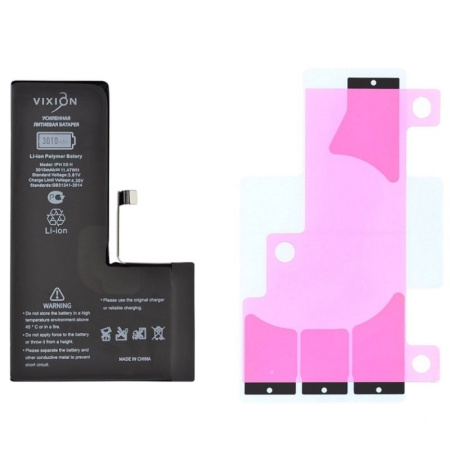 Аккумулятор Vixion для Apple iPhone XS, усиленная 3010мАч, с монтажным скотчем