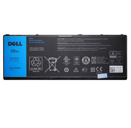 Аккумулятор (батарея) FWRM8 для ноутбука Dell Latitude 10 ST2, ST2e, 30Wh, 3850mAh, 7.4V