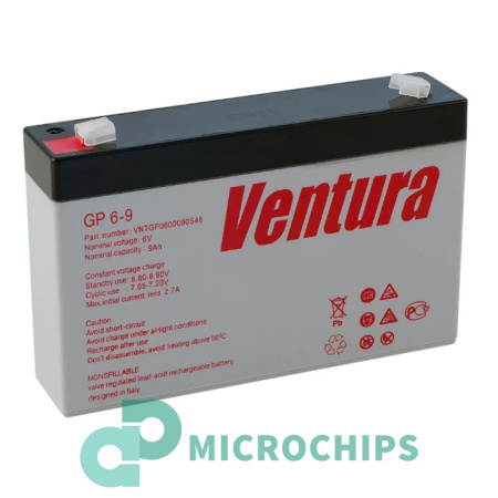 Аккумулятор Ventura GP 6-9 (AGM, 9Ah)
