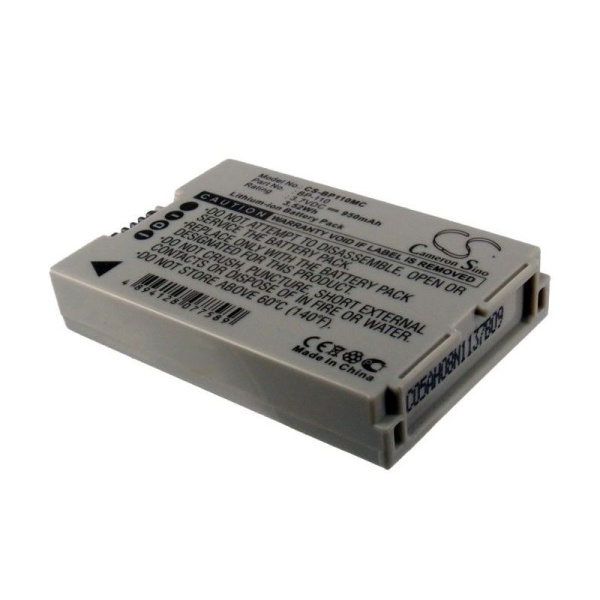 Аккумулятор для Canon LEGRIA HF R26, R27 (BP-110) 950mAh