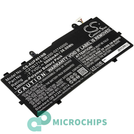 Аккумулятор для ASUS VivoBook Flip 14 TP401CA, VivoBook Flip 14 TP401NA (C21N1714) 5000mah