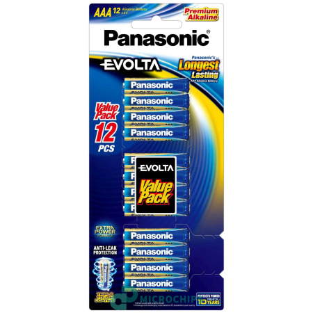 Купить Батарейка Panasonic Evolta LR03/AAA 12BP Батарейка Panasonic Evolta LR03/AAA 12BP