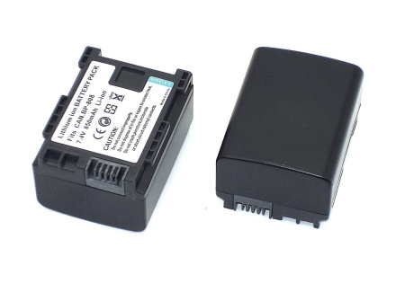 Аккумулятор BP-808 для видеокамеры Canon LEGRIA FS1, 7.4В, 850мАч