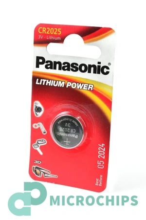 Батарейка Panasonic Lithium Power CR2025 1BP