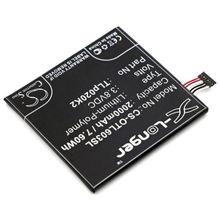 Аккумулятор для Alcatel OneTouch Idol 3 6039K, Idol 3 Mini 6039Y 2000mAh