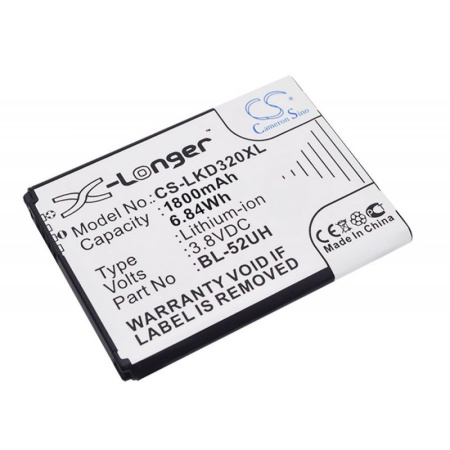 Аккумулятор для LG L70, L65, Spirit 1800mah